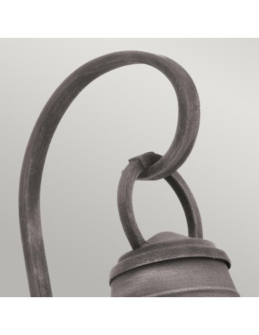 Elstead Lighting Bridge Point small wall lantern - 1 light source - Aged zinc IP44 KL-BRIDGEPOINT-S - product 2