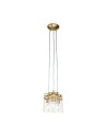 Elstead Lighting Brinley pendant lamp - 3 light sources - Brushed brass KL-BRINLEY3-BB