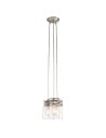 Elstead Lighting Brinley pendant lamp - 3 light sources - Brushed nickel KL-BRINLEY3-NI