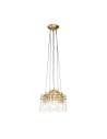 Elstead Lighting Brinley pendant lamp - 6 light sources - Brushed brass KL-BRINLEY6-BB
