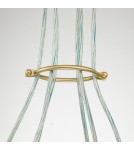 Elstead Lighting Lampa wisząca Brinley - 6 źródeł światła - Szczotkowany mosiądz KL-BRINLEY6-BB