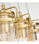 Elstead Lighting Lampa wisząca Brinley - 6 źródeł światła - Szczotkowany mosiądz KL-BRINLEY6-BB