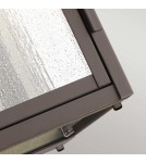 Outdoor wall lamps - Elstead Lighting Carlson medium wall lantern - 2 world sources IP44 KL-CARLSON-M-RZ - product 4