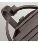 Outdoor wall lamps - Elstead Lighting Carlson small wall lantern - 1 light source IP44 KL-CARLSON-S-RZ - product 3