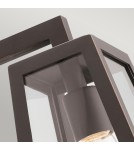 Outdoor wall lamps - Elstead Lighting Delison medium wall lantern - 1 light source IP44 KL-DELISON-M-RZ - product 2