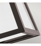 Outdoor wall lamps - Elstead Lighting Delison medium wall lantern - 1 light source IP44 KL-DELISON-M-RZ - product 4