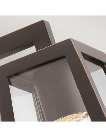 Elstead Lighting Mała latarnia naścienna Delison - 1 źródło światła IP44 KL-DELISON-S-RZ - produkt 2