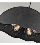 Elstead Lighting Lampa wisząca Fracture - 5 źródeł światła KL-FRACTURE-P-L