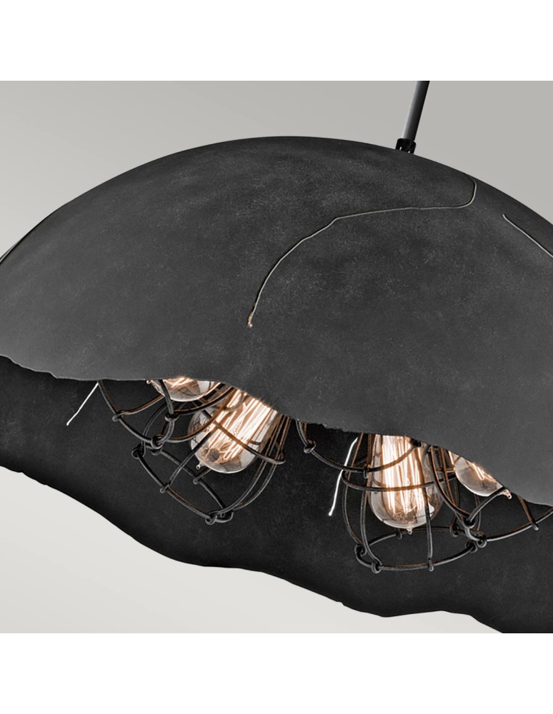 Elstead Lighting Lampa wisząca Fracture - 5 źródeł światła KL-FRACTURE-P-L