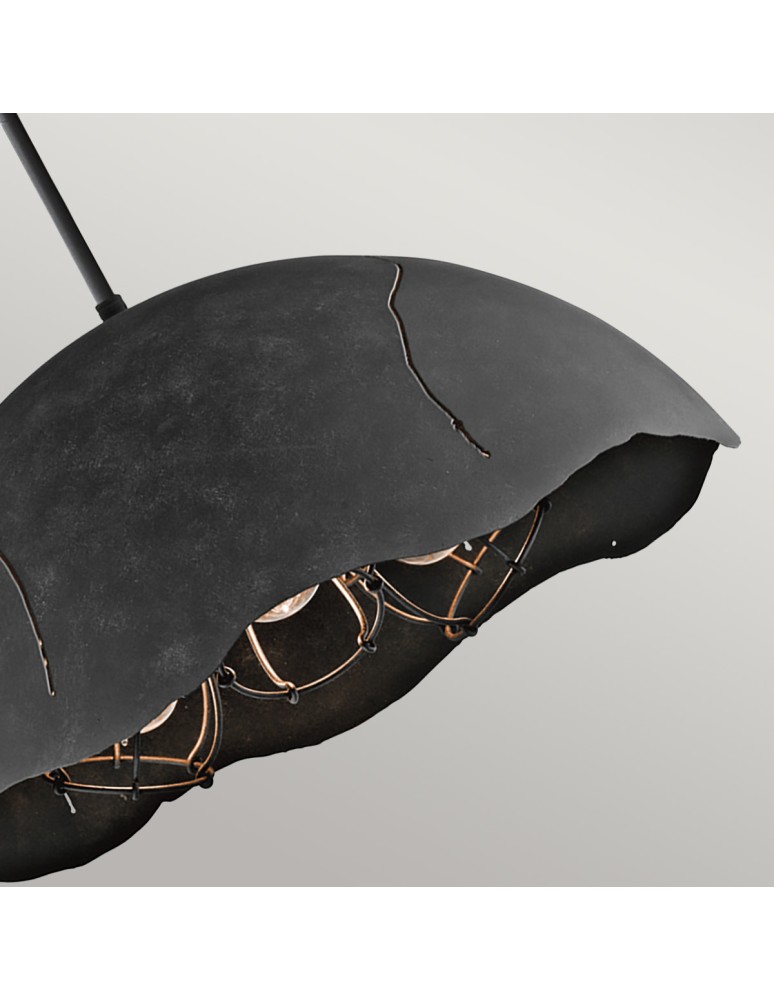 Elstead Lighting Lampa wisząca Fracture - 3 źródła światła KL-FRACTURE-P-M