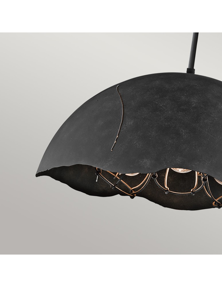 Elstead Lighting Lampa wisząca Fracture - 3 źródła światła KL-FRACTURE-P-M