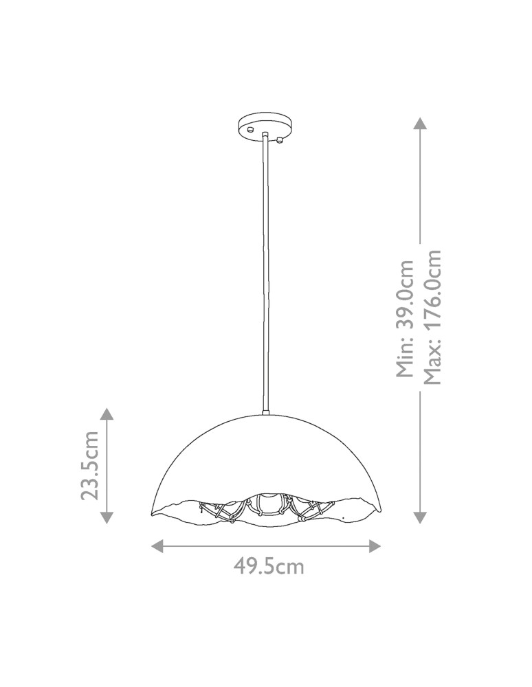 Elstead Lighting Lampa wisząca Fracture - 3 źródła światła KL-FRACTURE-P-M