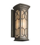 Outdoor wall lamps - Elstead Lighting Medium wall lantern Franceasi - 1 light source IP44 KL-FRANCEASI-M - product 1