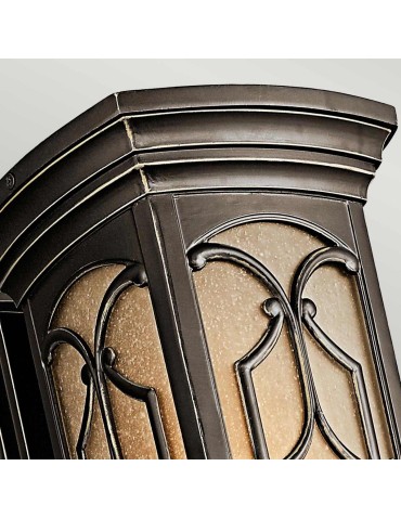 Elstead Lighting Średnia latarnia naścienna Franceasi - 1 źródło światła IP44 KL-FRANCEASI-M - produkt 2