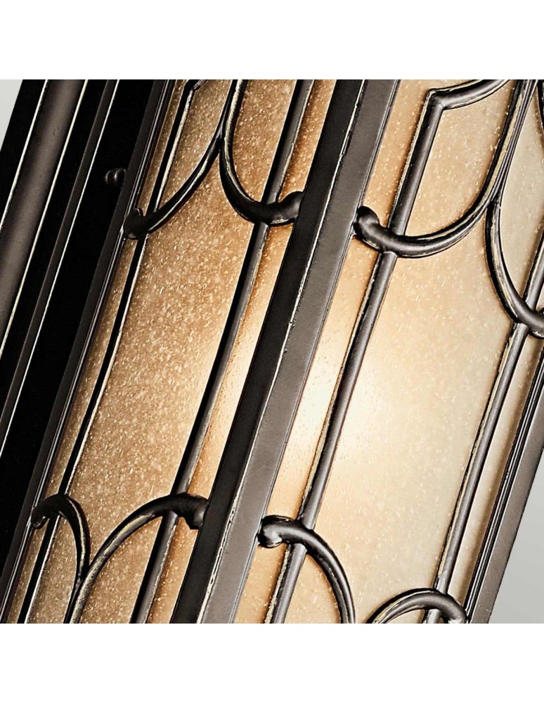 Outdoor wall lamps - Elstead Lighting Medium wall lantern Franceasi - 1 light source IP44 KL-FRANCEASI-M - product kolory-swiatla.pl 3