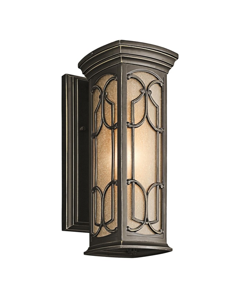 Outdoor wall lamps - Elstead Lighting Small wall lantern Franceasi - 1 light source IP44 KL-FRANCEASI-S - product kolory-swiatla.pl 1
