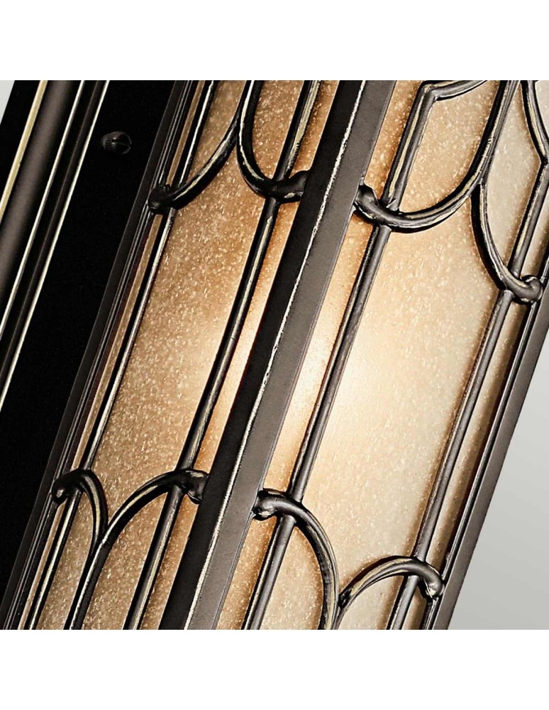 Outdoor wall lamps - Elstead Lighting Small wall lantern Franceasi - 1 light source IP44 KL-FRANCEASI-S - product kolory-swiatla.pl 3