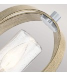 Elstead Lighting Latarnia naścienna Grand Bank - 1 źródło światła - Postarzana antyczna szarość / Szczotkowane aluminium