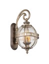 Elstead Lighting Mała latarnia naścienna Halleron - 2 źródła światła - Oksydowany brąz IP44 KL-HALLERON-2S-BU Elstead Lighting Mała latarnia naścienna Halleron - 2 źródła światła - Oksydowany brąz IP44 KL-HALLERON-2S-BU