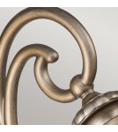 Outdoor wall lamps - Elstead Lighting Halleron small wall lantern - 2 light sources - Oxidized bronze IP44 KL-HALLERON-2S-BU - product 5