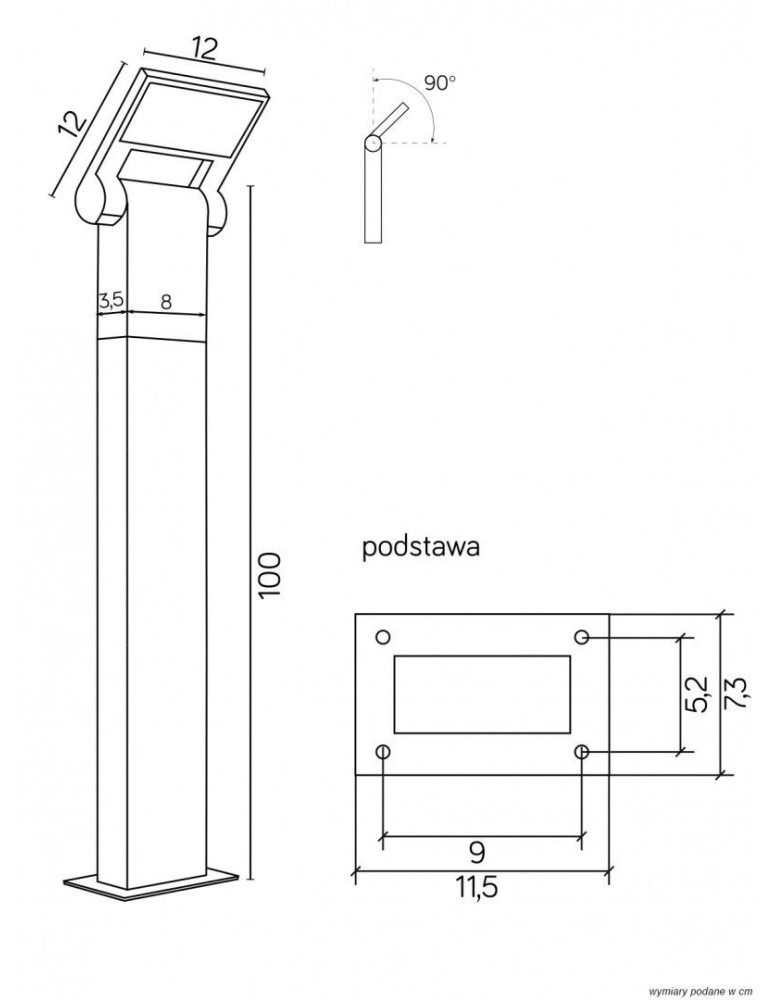 Standing garden lamps - SU-MA NEO 11702-1000 DG Standing. - product kolory-swiatla.pl 6
