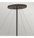 Elstead Lighting Lampa wisząca Piper - 6 źródeł światła - Kawowa KL-PIPER-ISLE