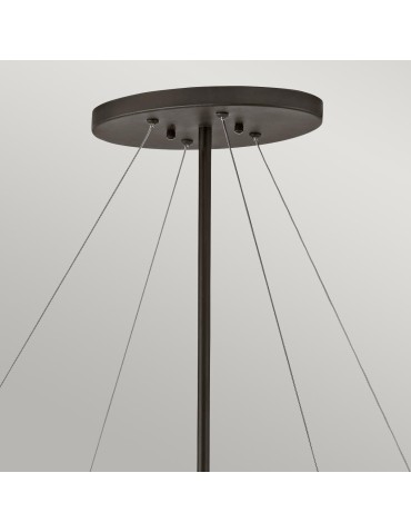 Elstead Lighting Lampa wisząca Piper - 6 źródeł światła - Kawowa KL-PIPER-ISLE - produkt 2