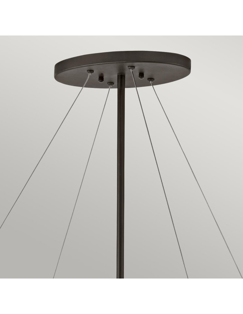 Elstead Lighting Lampa wisząca Piper - 6 źródeł światła - Kawowa KL-PIPER-ISLE