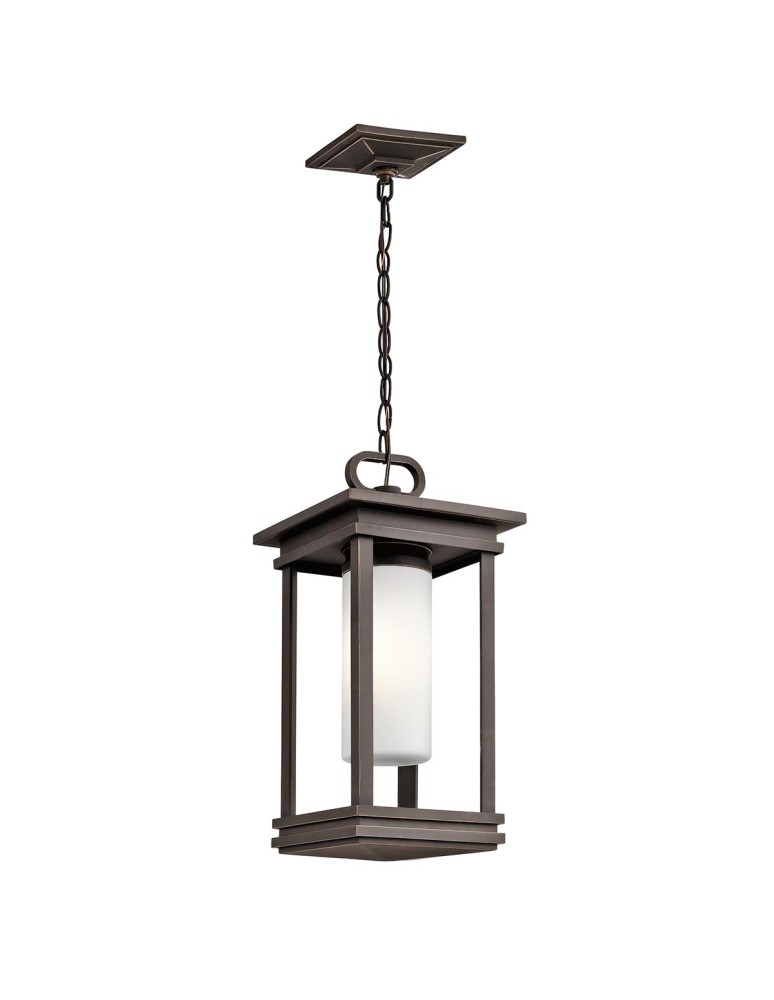 Outdoor pendant lamps - Elstead Lighting Small South Hope pendant lantern - 1 light source IP44 KL-SOUTH-HOPE8-S - product kolory-swiatla.pl 1