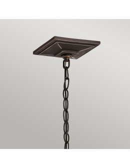 Elstead Lighting Small South Hope pendant lantern - 1 light source IP44 KL-SOUTH-HOPE8-S - product 2