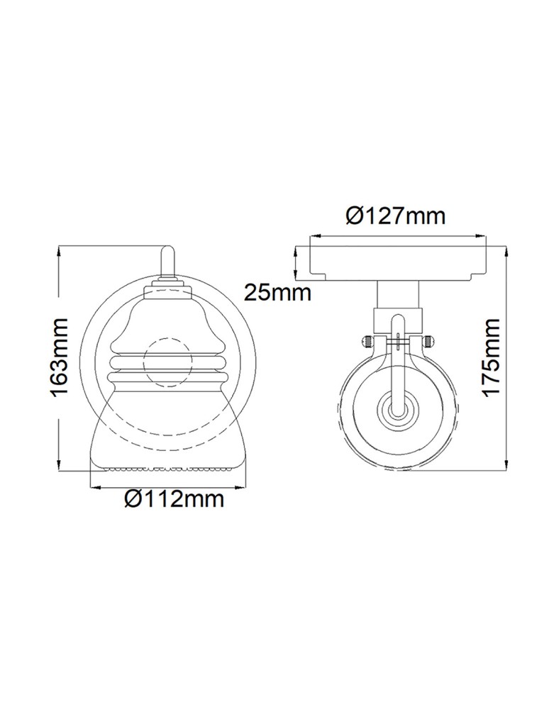 Elstead Lighting Kinkiet Talland - 1 źródło światła IP44 KL-TALLAND1-PC-BATH