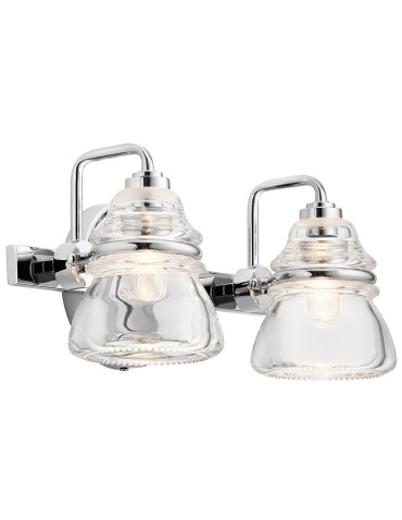 Elstead Lighting Kinkiet Talland - 2 źródła światła IP44 KL-TALLAND2-PC-BATH