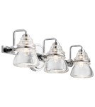 Bathroom wall lamps - Elstead Lighting Talland wall lamp - 3 light sources IP44 KL-TALLAND3-PC-BATH - product 1