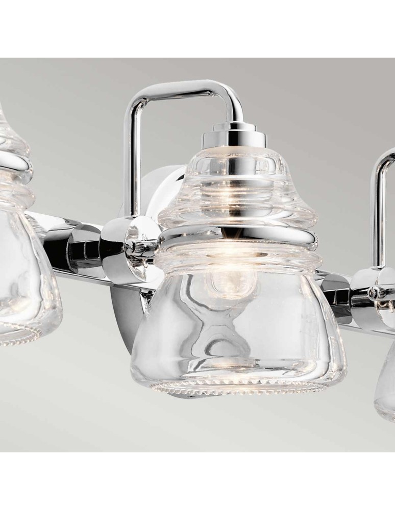 Bathroom wall lamps - Elstead Lighting Talland wall lamp - 4 light sources IP44 KL-TALLAND4-PC-BATH - product kolory-swiatla.pl 4