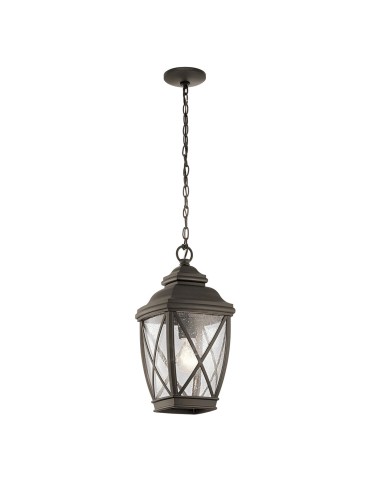 Elstead Lighting Tangier medium pendant lantern - 1 light source IP44 KL-TANGIER8-M
