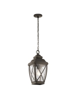 Elstead Lighting Średnia latarnia wisząca Tangier - 1 źródło światła IP44 KL-TANGIER8-M