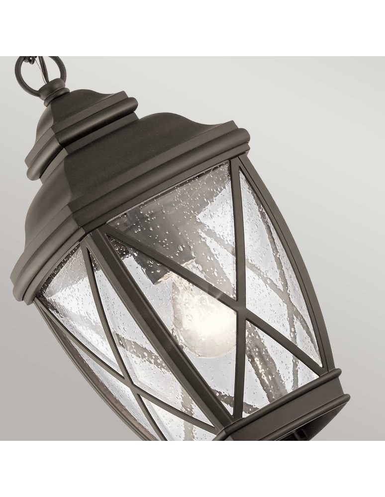 Elstead Lighting Tangier medium pendant lantern - 1 light source IP44 KL-TANGIER8-M