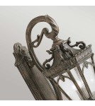 Outdoor wall lamps - Elstead Lighting Large Tournai wall lantern - 4 light sources IP44 KL-TOURNAI1G-L - product 2