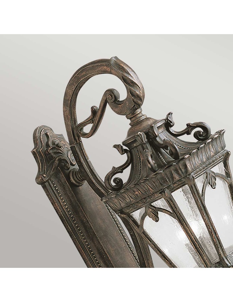 Elstead Lighting Duża latarnia naścienna Tournai - 4 źródła światła IP44 KL-TOURNAI1G-L