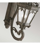 Outdoor wall lamps - Elstead Lighting Large Tournai wall lantern - 4 light sources IP44 KL-TOURNAI1G-L - product 3