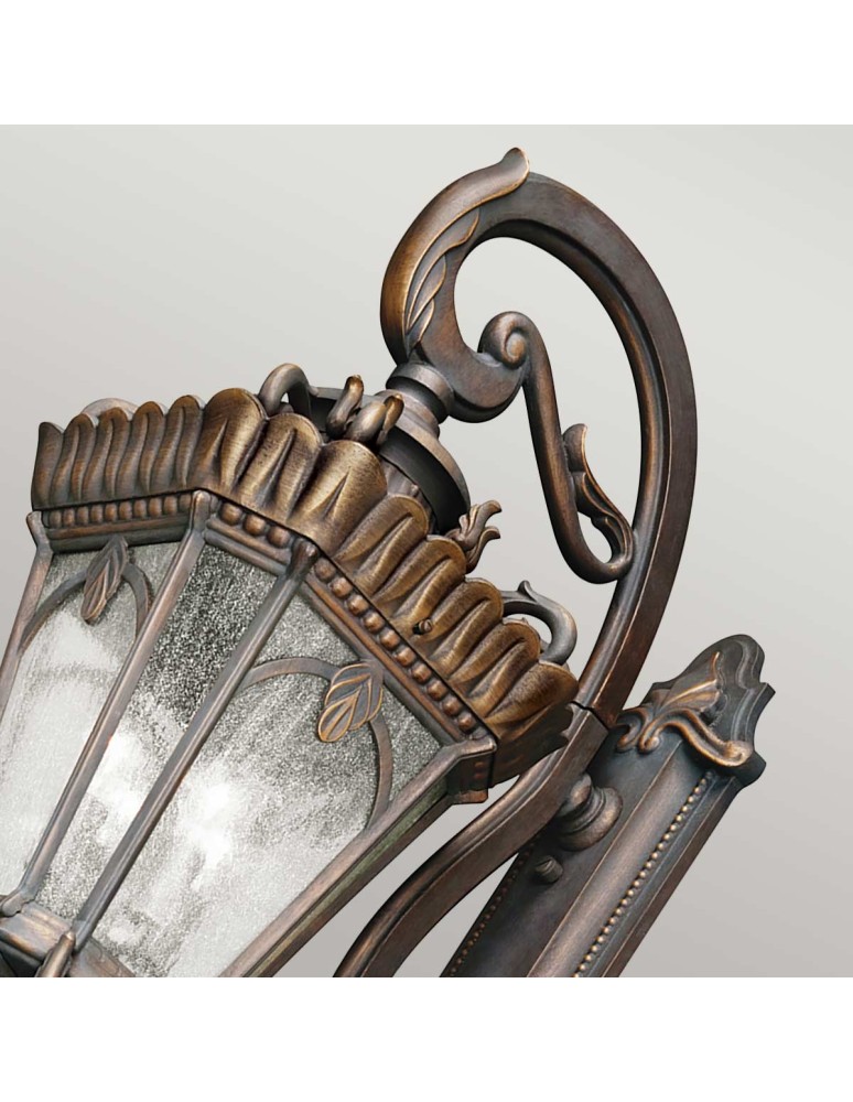 Elstead Lighting Bardzo duża latarnia naścienna Tournai - 4 źródła światła IP44 KL-TOURNAI1G-XL