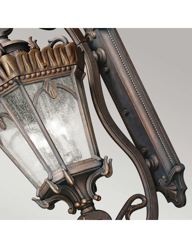 Outdoor wall lamps - Elstead Lighting Extra-large Tournai wall lantern - 4 light sources IP44 KL-TOURNAI1G-XL - product kolory-swiatla.pl 3