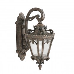 Elstead Lighting Średnia latarnia naścienna Tournai - 1 źródło światła IP44 KL-TOURNAI2-M