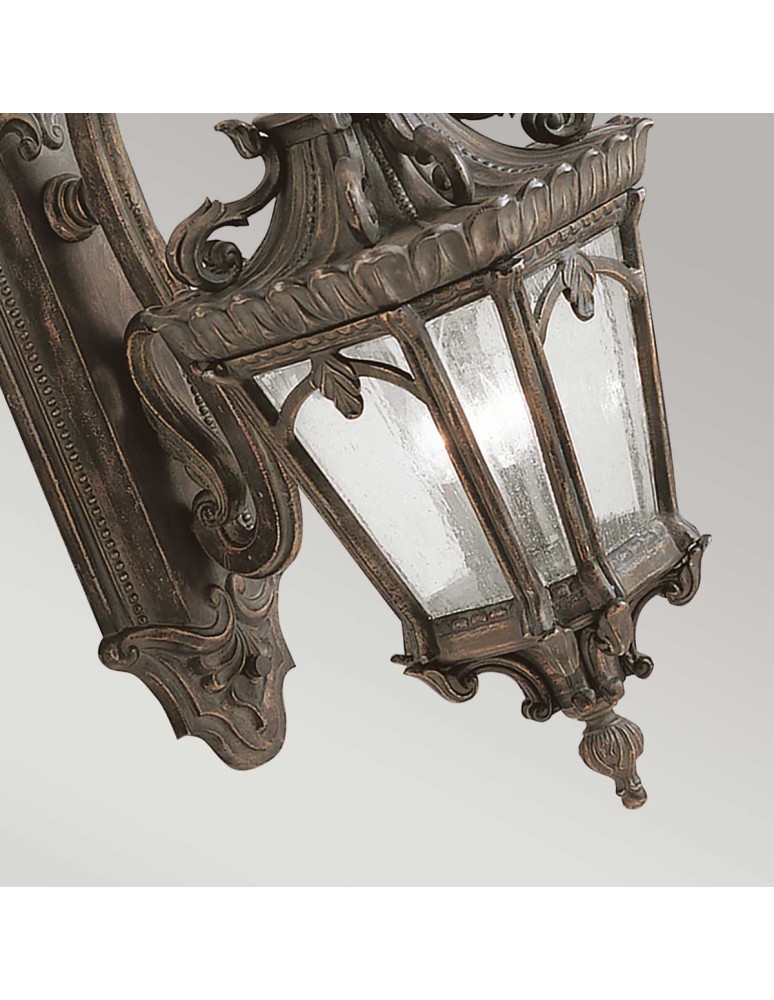 Elstead Lighting Bardzo duża latarnia naścienna Tournai - 3 źródła światła IP44 KL-TOURNAI2-XL