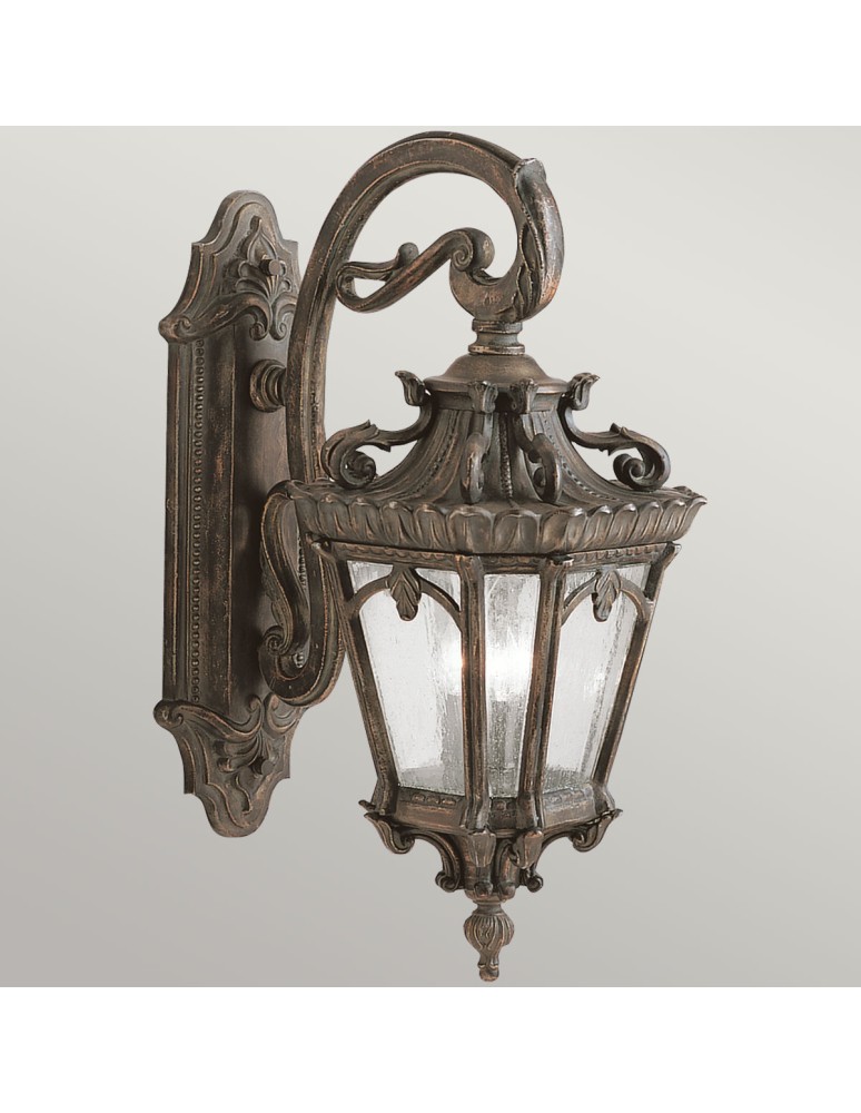 Elstead Lighting Bardzo duża latarnia naścienna Tournai - 3 źródła światła IP44 KL-TOURNAI2-XL