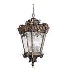 Outdoor pendant lamps - Elstead Lighting Tournai medium pendant lantern - 1 light source IP44 KL-TOURNAI8-M - product 1