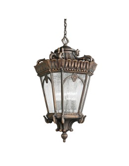 Elstead Lighting Średnia latarnia wisząca Tournai - 1 źródło światła IP44 KL-TOURNAI8-M