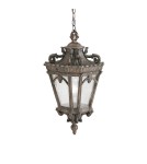 Outdoor pendant lamps - Elstead Lighting Extra-large Tournai pendant lantern - 3 light sources IP44 KL-TOURNAI8-XL - product 1