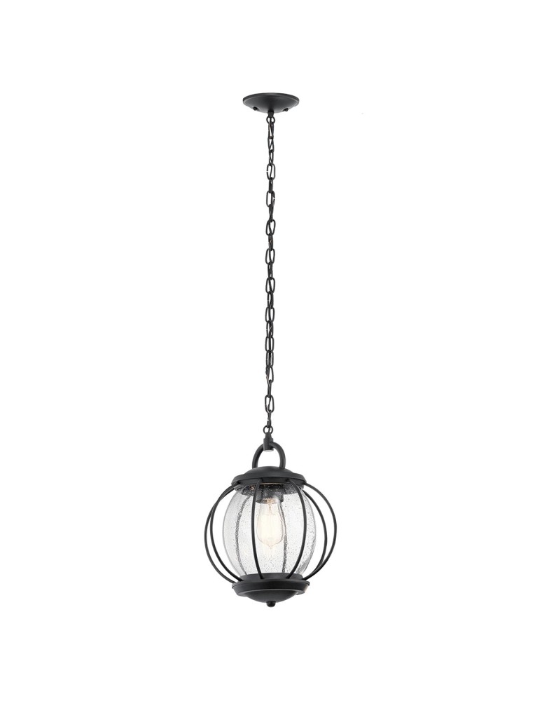 Outdoor pendant lamps - Elstead Lighting Vandalia medium pendant lantern - 1 light source IP44 KL-VANDALIA8-M - product kolory-swiatla.pl 1