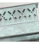 Elstead Lighting Latarnia naścienna Lambeth Palace - 1 źródło światła - Grynszpan IP44 LAMBETH-PALACE-V